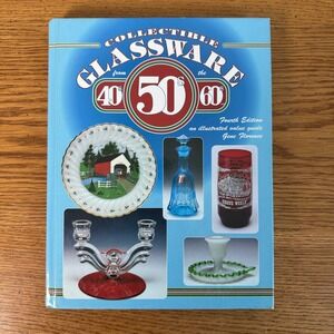 Collectible Glassware from the 40s 50s 60s Gene Florence 4th Ed Price Guide Book